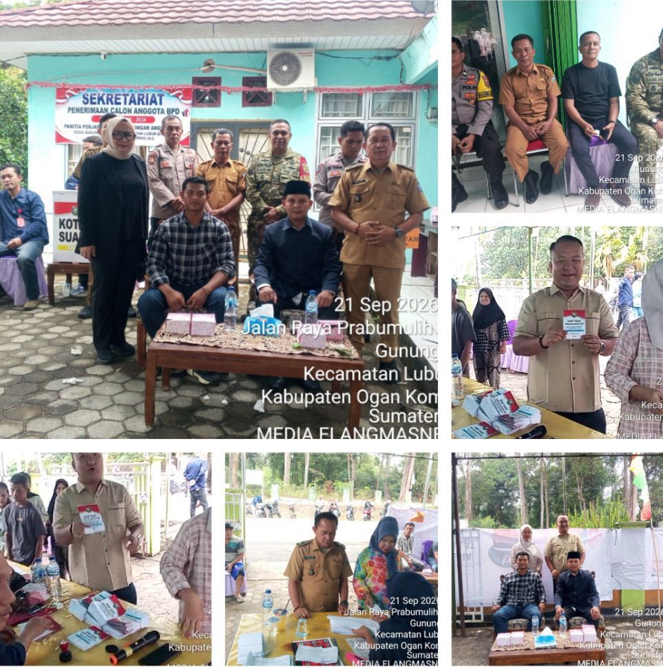 Pemilihan BPD Gunung Meraksa Berlangsung Kondusif, Ivan Ashari Raih Suara Terbanyak