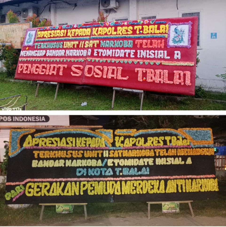 Apresiasi Mengalir Deras, Gabungan Ormas dan Tokoh Masyarakat Puji Gercep Polres Tanjungbalai Ungkap Bandar Narkoba Vape  jaringan Internasional