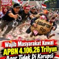DEWAN PAKAR DPP LSM ELANG MAS Prof DR Sutan Nasomal Meminta Semua Tokoh Masyarakat Indonesia Mengawal APBN 4.106,26 Trilyun Agar Tidak DI KORUPSI