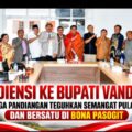Audiensi ke Bupati Vandiko, Toga Pandiangan Teguhkan Semangat Pulang dan Bersatu di Bona Pasogit