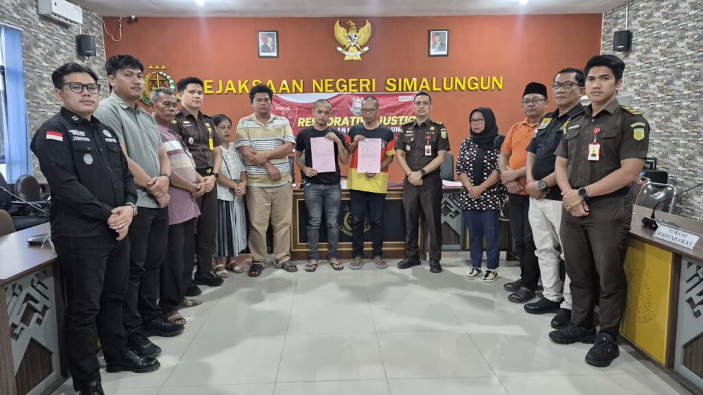 Merajut Perdamaian melalui Restorative Justice, Kejari Simalungun Kedepankan Keadilan dan Pemulihan perkara Kealpaan Menyebabkan Mati