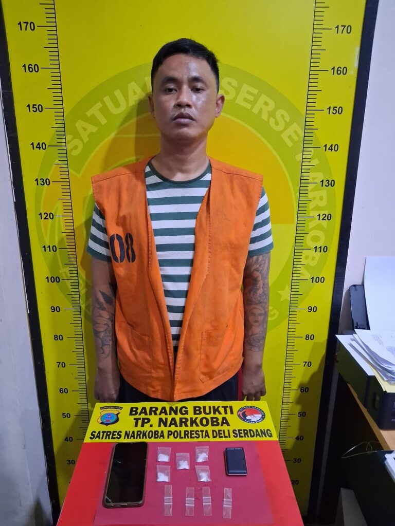 Kasat Resnarkoba Pimpin GSN, Jaringan Narkoba Tanjung Morawa Dikupas