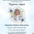 Tasyakuran Aqiqah Reyhan Eldan Devanka Berlangsung Khidmat, Diakhiri Doa untuk Keselamatan Dunia dan Akhirat