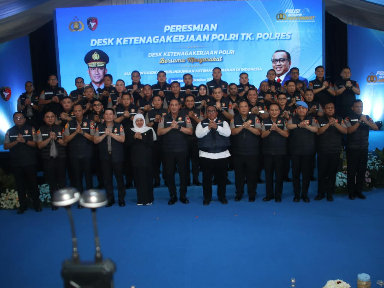 Kapolres Purwakarta Ikuti Peresmian Desk Ketenagakerjaan, Perkuat Perlindungan Hak Pekerja