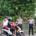 Polres Nias Selatan Teguhkan Kehadiran, Gatur Lalin Pagi Dukung Program SI HORAS Kapolda Sumut