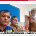 Bupati Nias Selatan Lakukan Monitoring Proyek Jalan dan Puskesmas di Idanotae