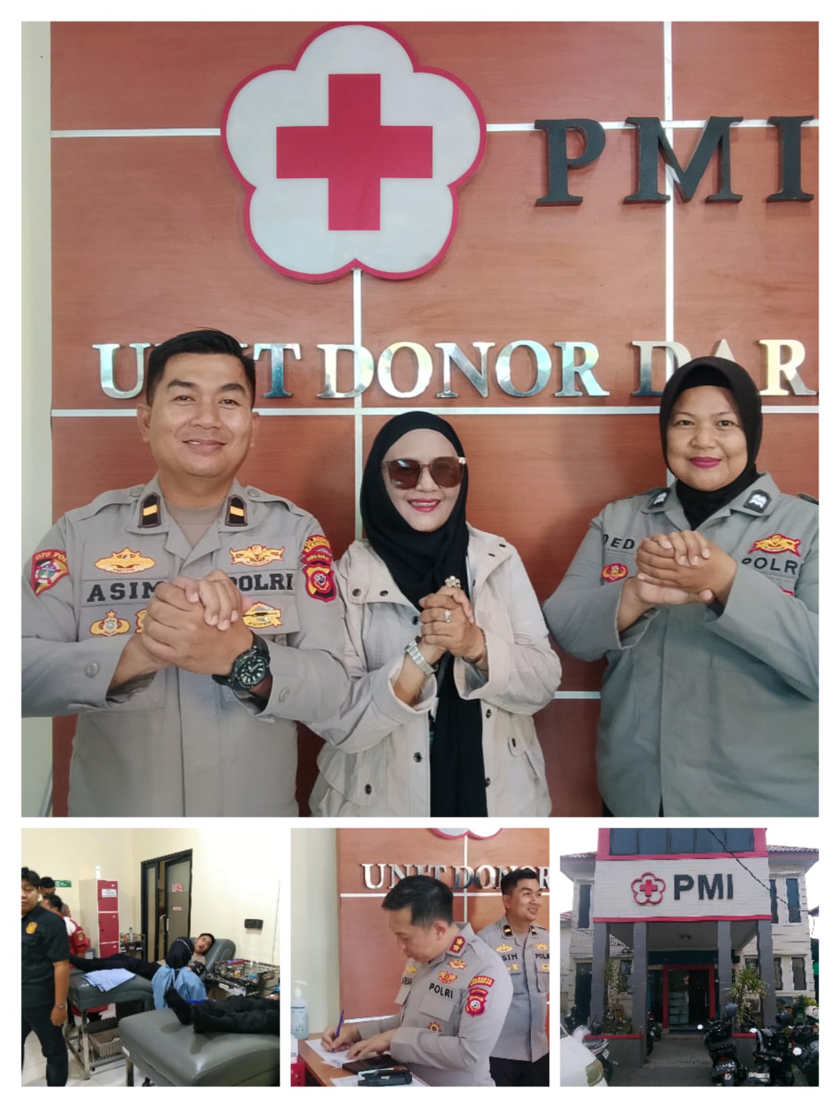 Bukti Nyata Sinergitas Polresta Karawang dan Insan Pers, HUT Humas Polri ke-75 Diwarnai Aksi Donor Darah