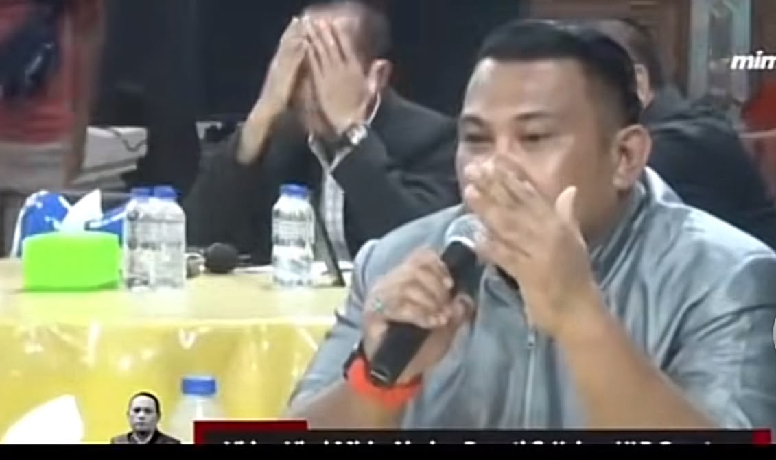 KETUA DPC LSM ELANG MAS GORONTALO UTARA, ANDI BUNA KAWAL DAN AWASI ANGGARAN DESA GENTUMA RAYA