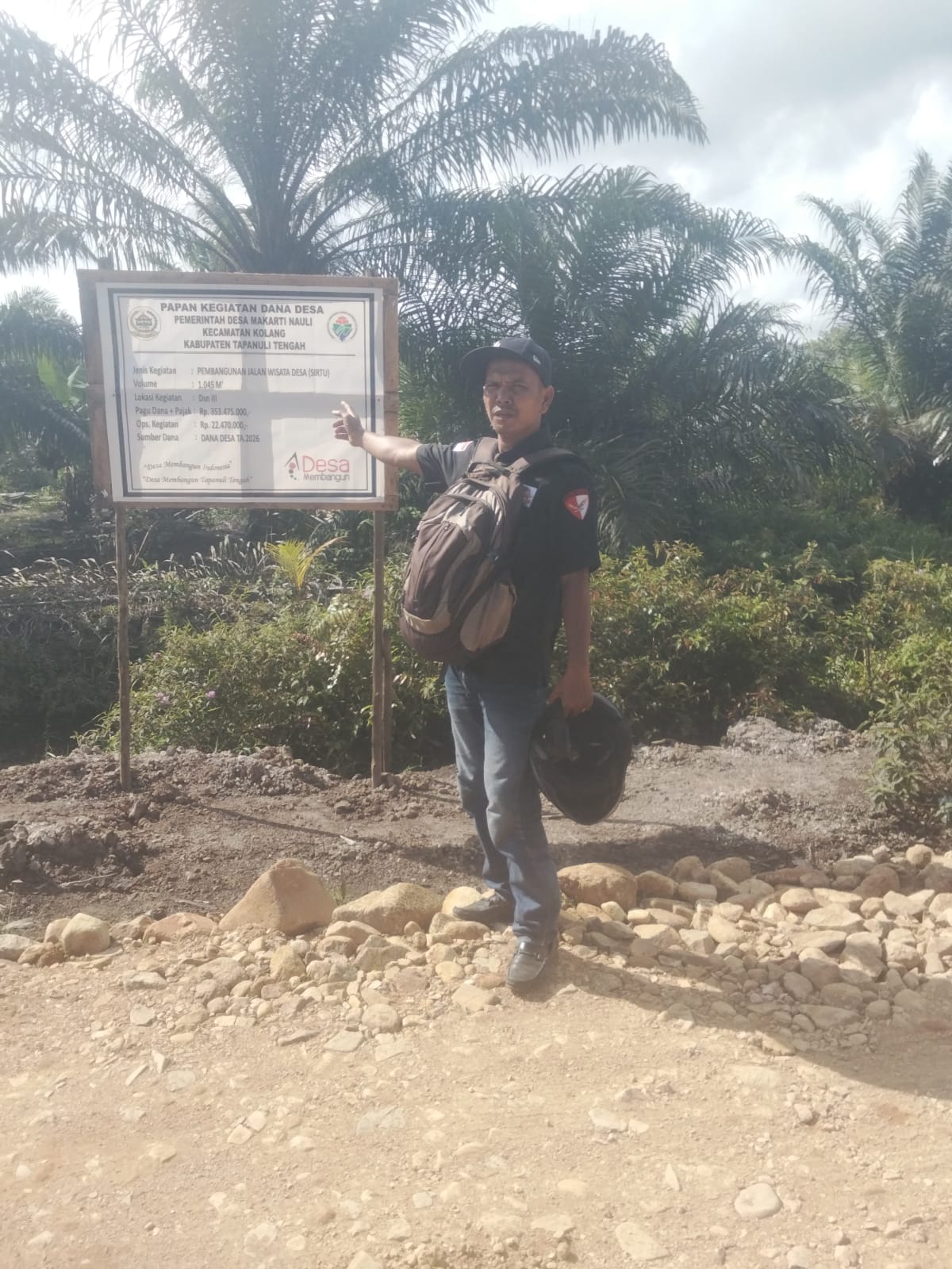 LSM ELANG MAS Tapteng Soroti Alokasi Dana Desa Rawa Makmur, Diduga Hanya Menguntungkan Pihak Perusahaan