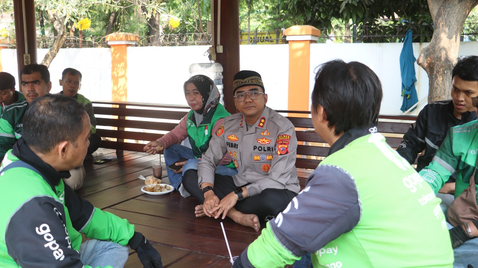 Ngariung Bareng Ojol, Kapolres Purwakarta Bangun Kedekatan dengan Masyarakat Lewat Suasana Hangat dan Akrab