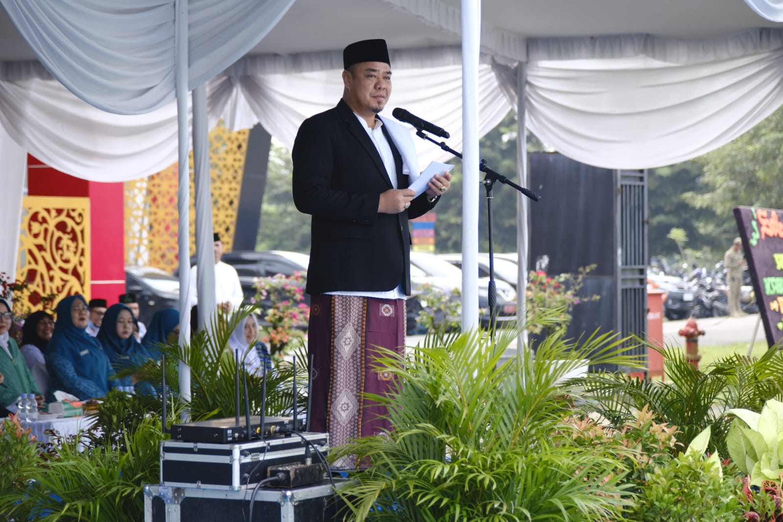 Hari Santri Nasional ke-11, Wabup Syafrizal Salurkan Bantuan Sarana Ibadah untuk 13 Pesantren di Batu Bara