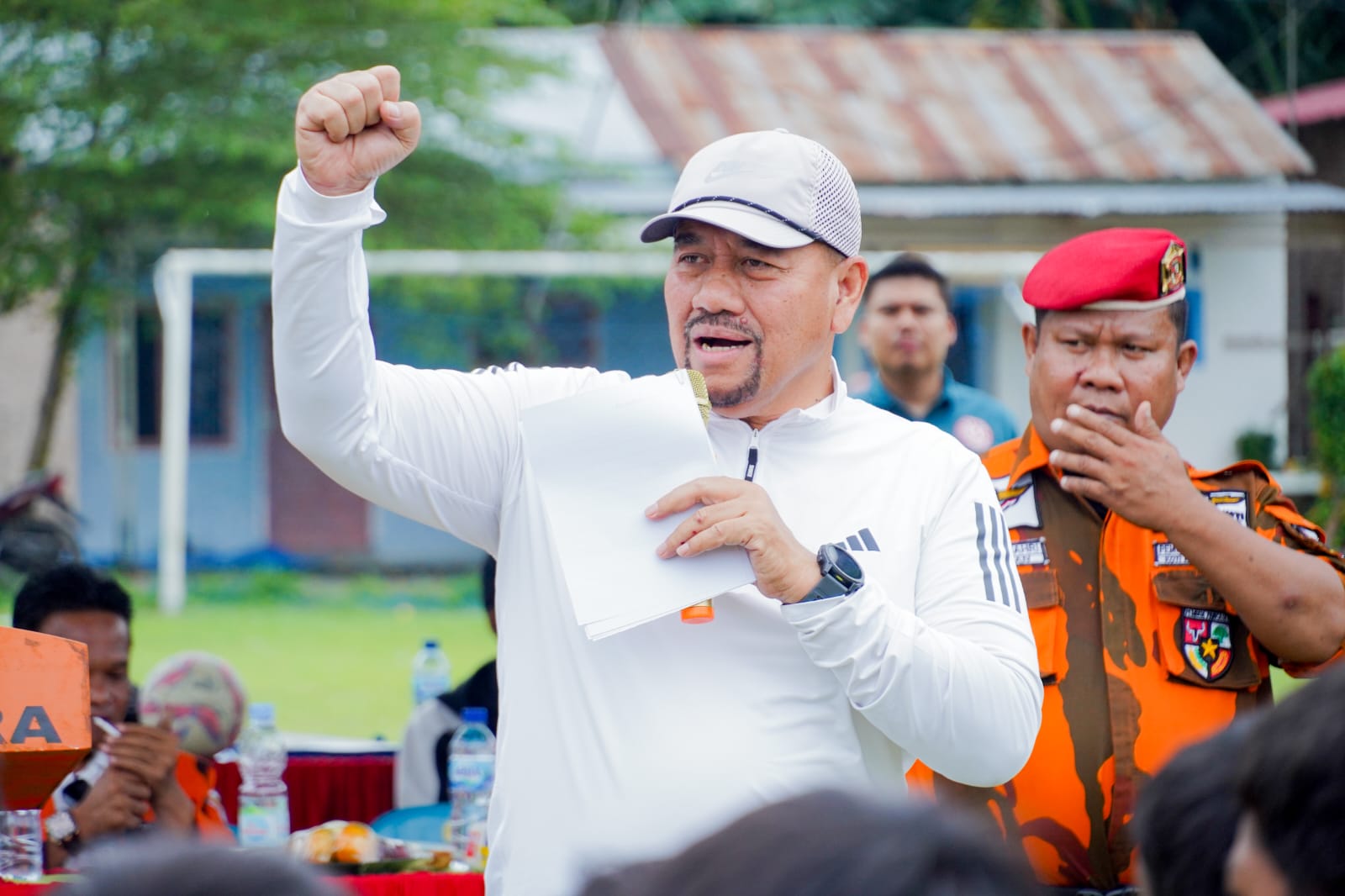 BUKA FESTIVAL SEPAK BOLA U-10, BUPATI BATU BARA TEKANKAN SPORTIVITAS DAN GENERASI MUDA BEBAS NARKOBA