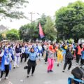 Ketua Panitia Fun Run Ucapkan Terimakasih kepada Ribuan peserta hadir Fun run di Lapangan h.adam Malik Kota Siantar