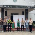 Minggu Kasih, Polres Purwakarta Ajak Jemaat Perkuat Kerukunan dan Jaga Kamtibmas