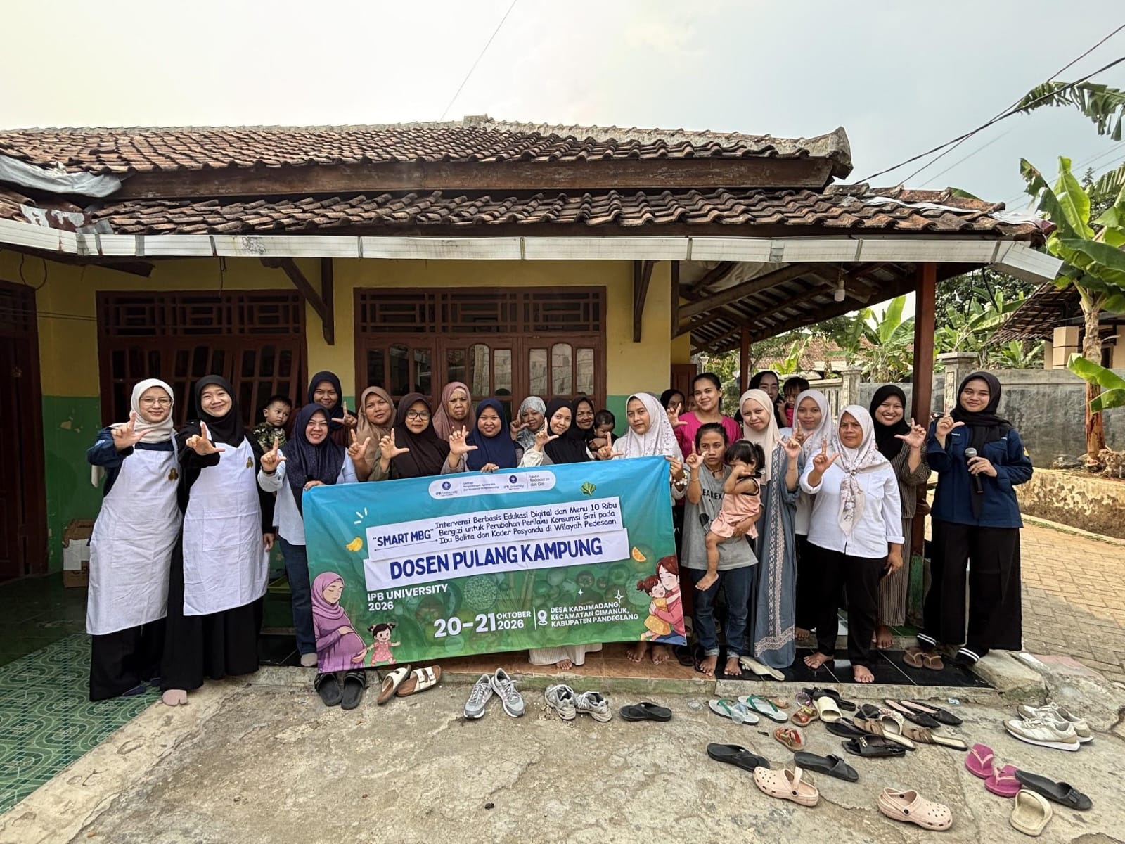 Tim Dosen Pulang Kampung IPB University dengan