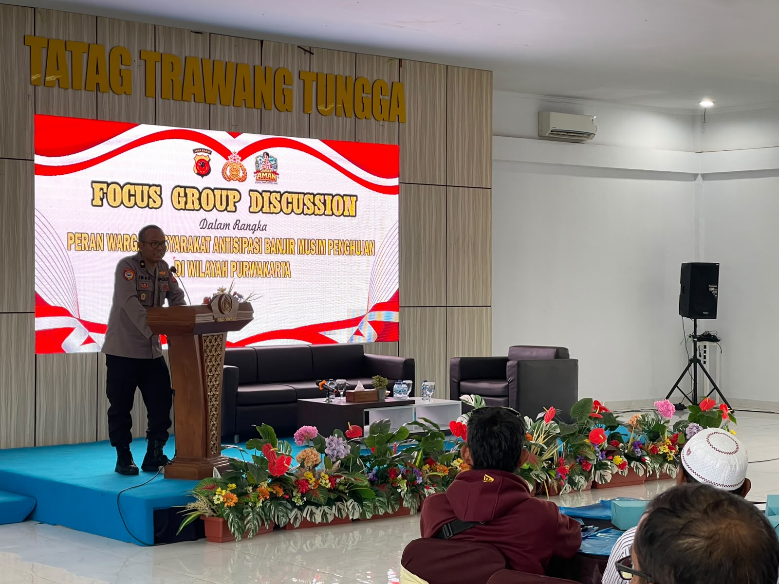 Antisipasi Banjir Saat Musim Hujan, Polres Purwakarta Perkuat Sinergi dengan Masyarakat
