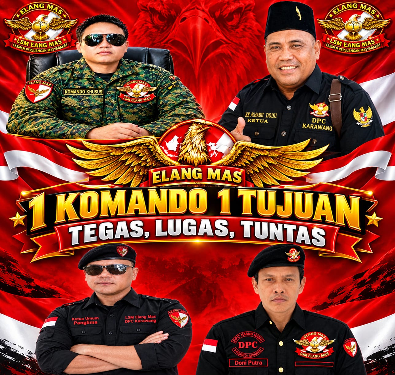 LSM ELANG MAS PERKUAT SOLIDITAS ORGANISASI, SIAP KAWAL ASPIRASI DAN PERJUANGAN RAKYAT
