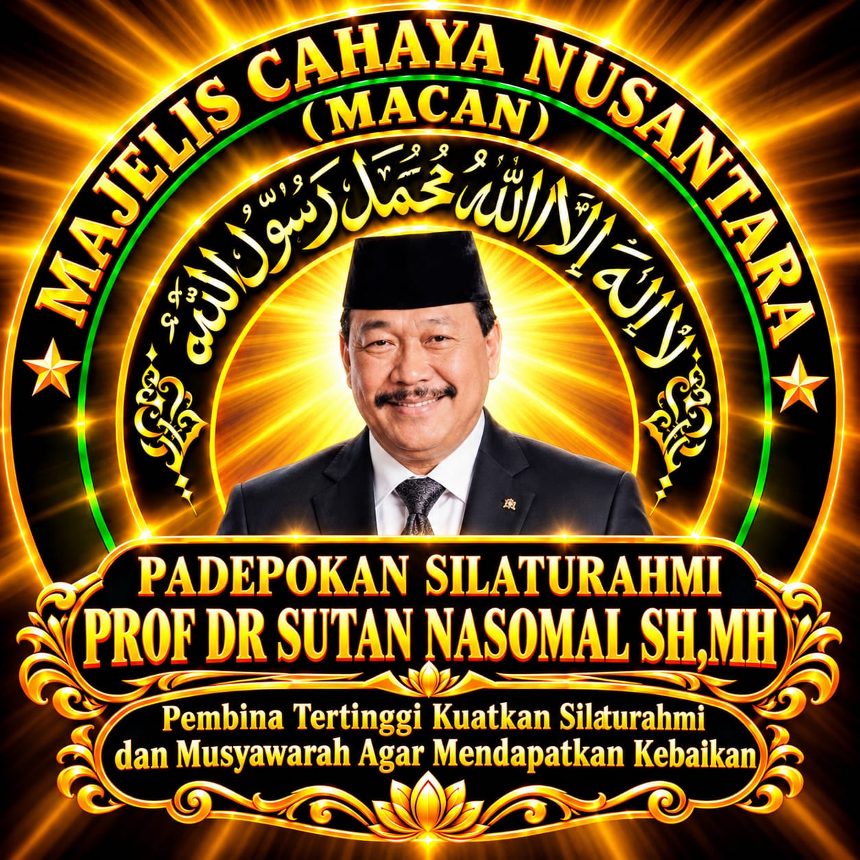 DEWAN PAKAR DPP LSM ELANG MAS Prof Dr Sutan Nasomal Meminta Bapak Jenderal H.Prabowo Subianto Perintahkan Panglima TNI Kapolri Arahkan Jajaran Jumling Ajak Warga Hindari Narkoba Tawuran Matel !!!