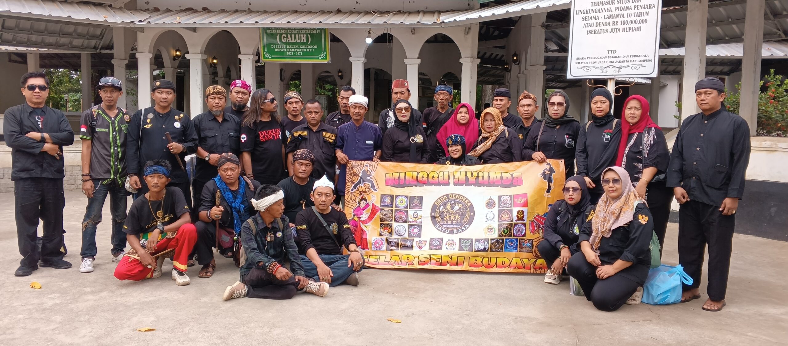 Minggu Nyunda Digelar di Makam Adipati Singaperbangsa, Pegiat Budaya Karawang Bersatu Lestarikan Warisan Leluhur