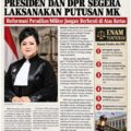 RIKHA PERMATASARI: LAKSANAKAN PUTUSAN MK, JANGAN BIARKAN REFORMASI PERADILAN MILITER BERHENTI DI ATAS KERTAS