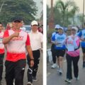 1.066 Peserta Antusias dan Bergembira Meriahkan Polres Muara Enim Fun Run 2026