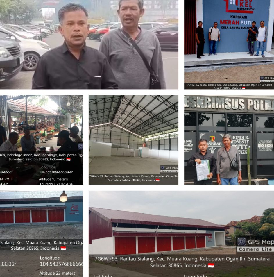 Tujuh Bulan Bekerja, Upah Rp67 Juta Belum Dibayar, Pembangunan Gedung KDMP Diadukan ke Polda Sumsel