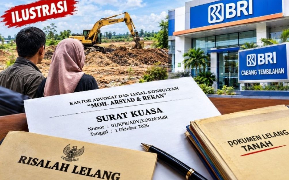 Tanah Klien Diduga Sudah Digarap, Risalah Lelang Dipertanyakan, Kuasa Hukum Desak BRI Buka Terang..