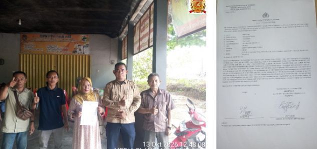 DIDUGA Terjadi Sengketa Penguasaan Lahan Kebun Sawit di Tanjung Manggus, Marpu’ah Resmi Melapor ke Polres OKU