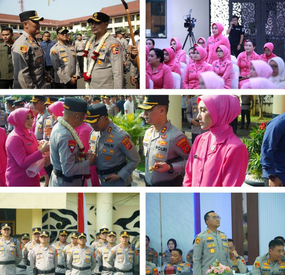 KEPOLISIAN RESOR PURWAKARTA SEKSI HUBUNGAN MASYARAKAT SIARAN PERS TENTANG Kapolres Purwakarta hadiri sertijab Kapolda Jabar, perkuat semangat pengabdian Polri