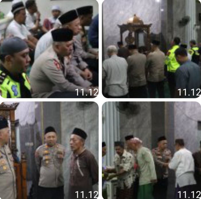 KEPOLISIAN RESOR PURWAKARTA SEKSI HUBUNGAN MASYARAKAT SIARAN PERS TENTANG Subuh Keliling di Masjid Al-Maghfiroh, Polres Purwakarta Pererat Silaturahmi dan Perkuat Kamtibmas